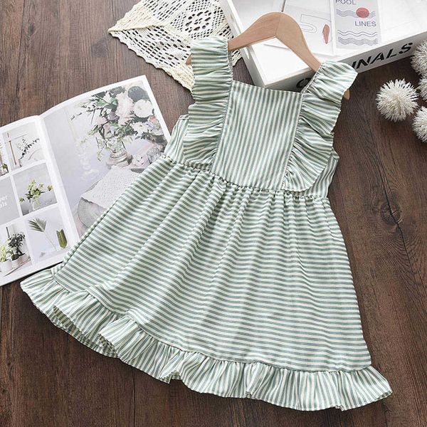 girl's dresses new fashion kids sleeveless ruffles striped costumes girl baby summer casual dresses children princess cute clothing r23, Red;yellow
girl's dresses new fashion kids sleeveless ruffles striped costumes girl baby summer casual dresses children princess cute clothing r23, Red;yellow