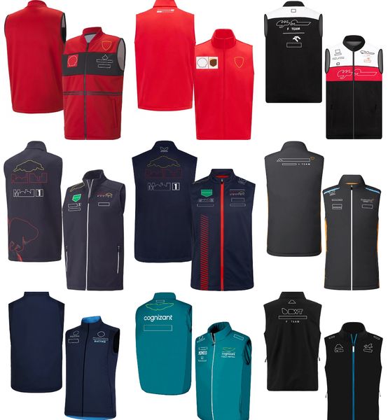 2023 spring and autumn new f1 vest men's sleeveless jacket formula one racing style sweatshirt outdoor warm outerwear waistcoat
2023 spring and autumn new f1 vest men's sleeveless jacket formula one racing style sweatshirt outdoor warm outerwear waistcoat