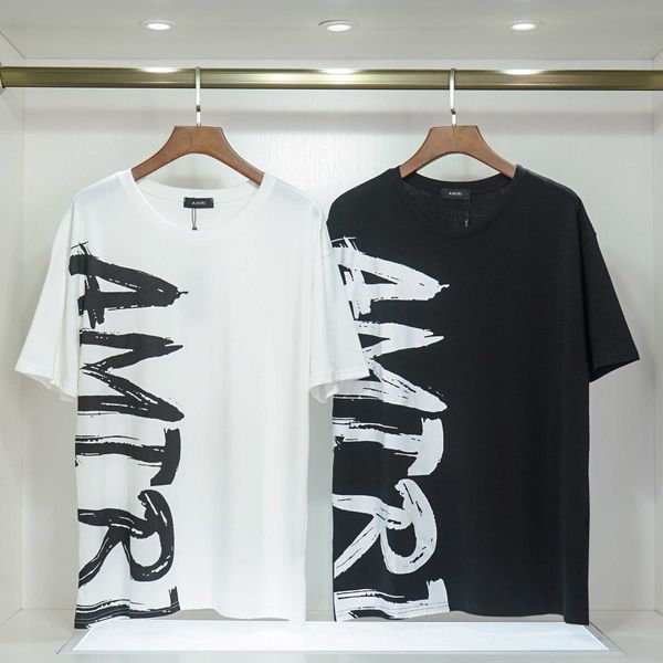 t-shirts amnri tee men women cotton leisure designer fashion brand simple large letter printed short sleeve trendy casual slim loose, White;black
t-shirts amnri tee men women cotton leisure designer fashion brand simple large letter printed short sleeve trendy casual slim loose, White;black