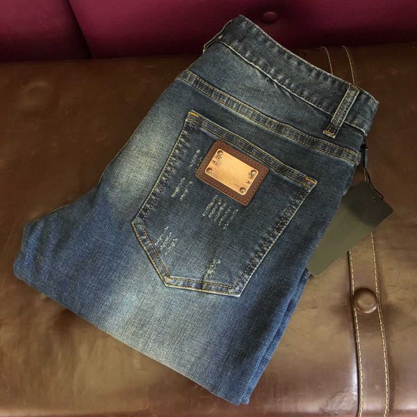 mens jeans designer pants super good fit beltless trousers high stretch comfortable slacks straight denim pants, Blue
mens jeans designer pants super good fit beltless trousers high stretch comfortable slacks straight denim pants, Blue