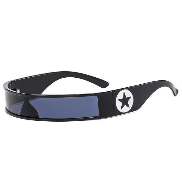 2023 new futuristic technology rectangular one-piece sunglasses y2k spicy girls millennium tide sunglasses bundy glasses, White;black
2023 new futuristic technology rectangular one-piece sunglasses y2k spicy girls millennium tide sunglasses bundy glasses, White;black