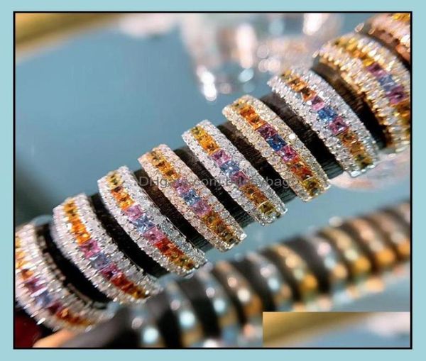 wedding rings jewelry europe american fashion 925 sterling sier inlaid rainbow zircon ring 2021 woman diy fine gift drop delivery 3621477, Slivery;golden
wedding rings jewelry europe american fashion 925 sterling sier inlaid rainbow zircon ring 2021 woman diy fine gift drop delivery 3621477, Slivery;golden