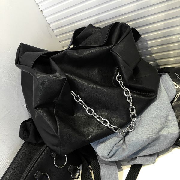 evening bags jiomay women pu leather tote bags fashion chain purses and handbags female shopper black casual large capacity shoulder bag 230
evening bags jiomay women pu leather tote bags fashion chain purses and handbags female shopper black casual large capacity shoulder bag 230