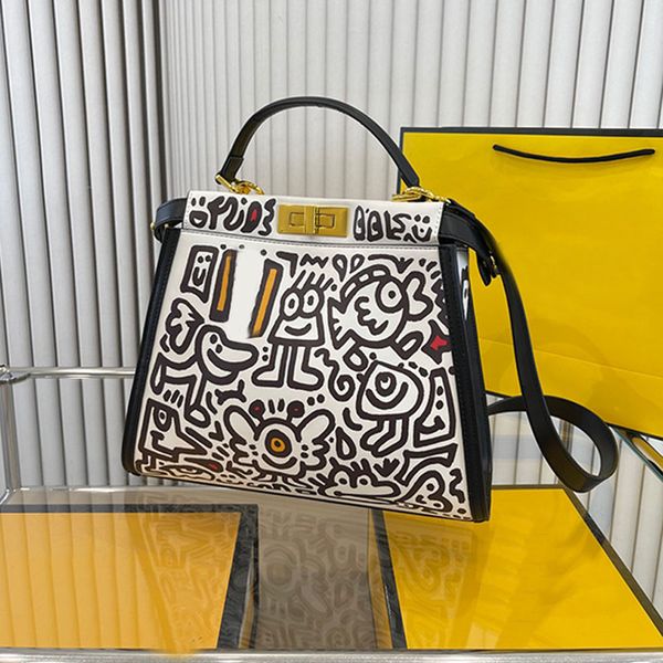 totes beach bag graffiti handbag purse crossbody bags spray painting women shoulder purses leather fashion letters rotary lock closure desig
totes beach bag graffiti handbag purse crossbody bags spray painting women shoulder purses leather fashion letters rotary lock closure desig