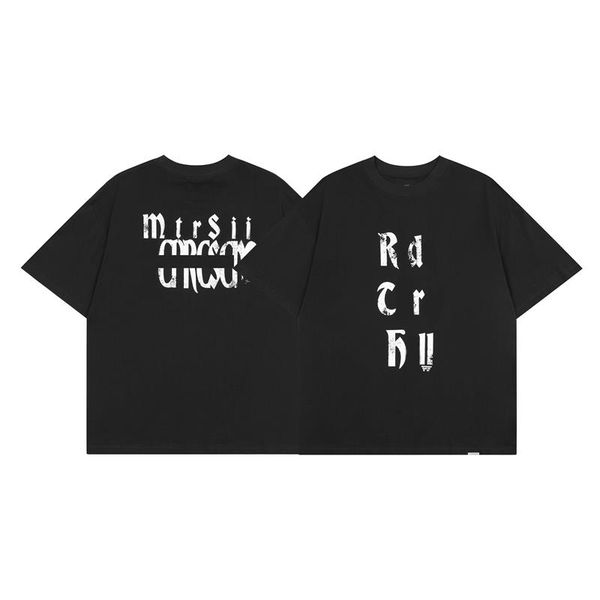 2023 spring and summer luxury limited letter printed european and american high street men's and women's short sleeve t-shirt, White;black
2023 spring and summer luxury limited letter printed european and american high street men's and women's short sleeve t-shirt, White;black