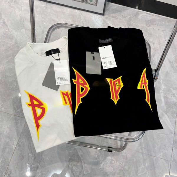 2023 men's plus size tee 100% cotton t shirt designer shirts graffiti letter printing tshirt round neck short-sleeved pullover women si, White;black
2023 men's plus size tee 100% cotton t shirt designer shirts graffiti letter printing tshirt round neck short-sleeved pullover women si, White;black