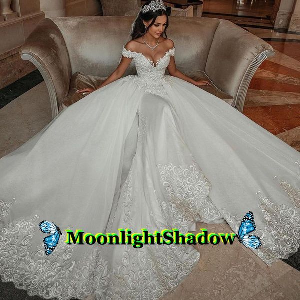 party dresses detachable train vintage off the shoulder wedding appliques lace dubai arabic saudi royal robe de mariee custom made 230306, White;black
party dresses detachable train vintage off the shoulder wedding appliques lace dubai arabic saudi royal robe de mariee custom made 230306, White;black