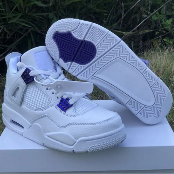 sale designer shoes 4 4s purple metallic basketball shoes mens womens iv og white metallic-silver court-purple sports sneakers
sale designer shoes 4 4s purple metallic basketball shoes mens womens iv og white metallic-silver court-purple sports sneakers