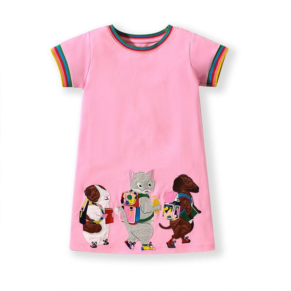 2023 baby girls shorts sleeves dress cotton with animals mouse go to school summer casual kids clothes, Red;yellow
2023 baby girls shorts sleeves dress cotton with animals mouse go to school summer casual kids clothes, Red;yellow