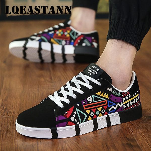 dress shoes graffiti men's casual shoes winter trend canvas sneakers printing running shoes outdoor activities loafers size 39-44 23030, Black
dress shoes graffiti men's casual shoes winter trend canvas sneakers printing running shoes outdoor activities loafers size 39-44 23030, Black