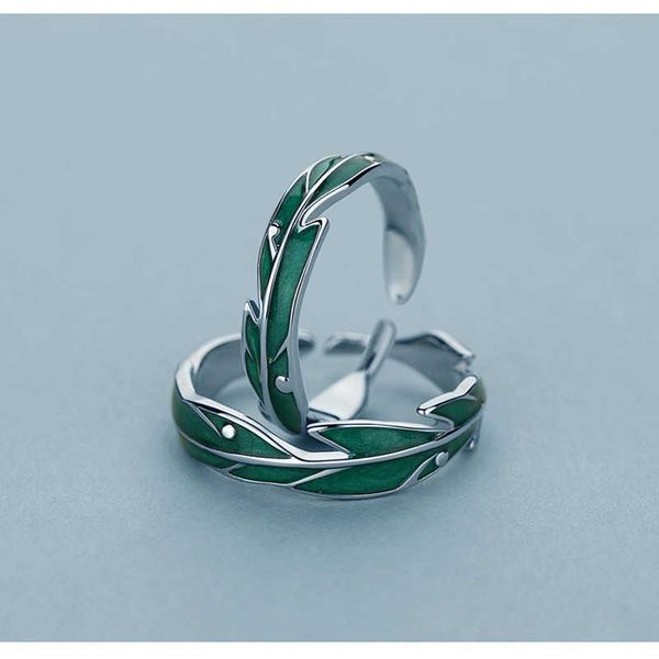 band rings 925 sterling silver female sweet ring finger elegant green banana leaf excellent open circle ring for woman girl fashion jewelry
band rings 925 sterling silver female sweet ring finger elegant green banana leaf excellent open circle ring for woman girl fashion jewelry