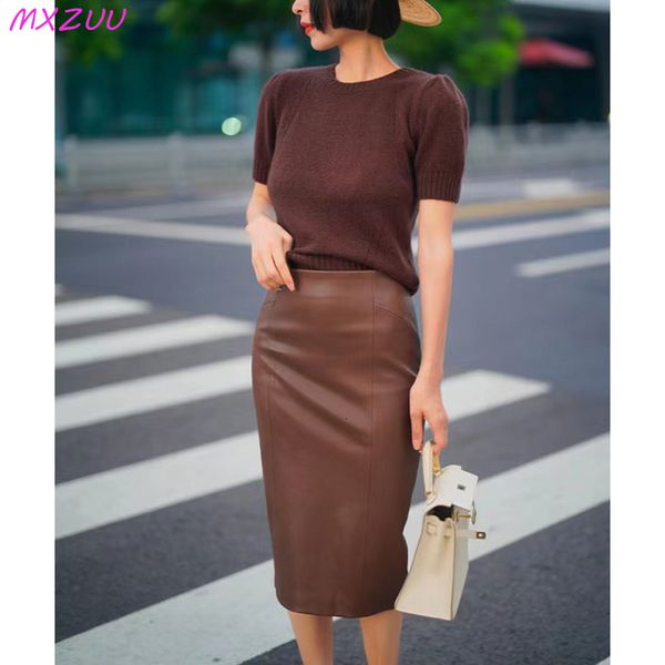 two piece dress skirt set sheepskin high waist back split skinny wrap hip stretch leather flada mujer zipper tube fashion suit 230307, White
two piece dress skirt set sheepskin high waist back split skinny wrap hip stretch leather flada mujer zipper tube fashion suit 230307, White