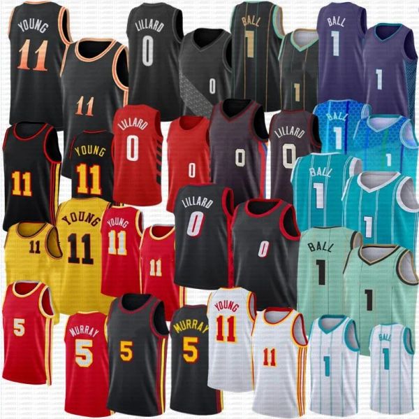 men trae 11 young basketball jersey 2023 new dejounte murray lamelo ball damian 0 lillard stitched, Black;red
men trae 11 young basketball jersey 2023 new dejounte murray lamelo ball damian 0 lillard stitched, Black;red