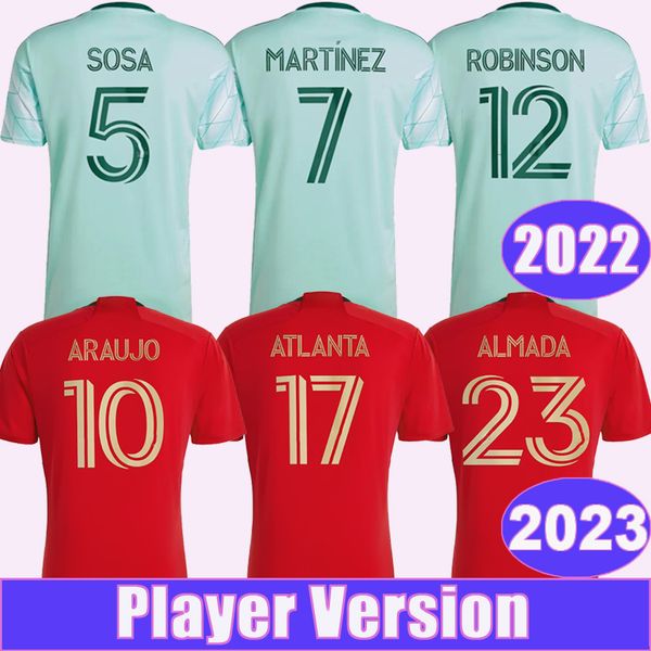 2023 atlanta united player version soccer jerseys 2022 sosa franco almada rossetto moreno robinson araujo lennon home away football shirt sh, Black;yellow
2023 atlanta united player version soccer jerseys 2022 sosa franco almada rossetto moreno robinson araujo lennon home away football shirt sh, Black;yellow