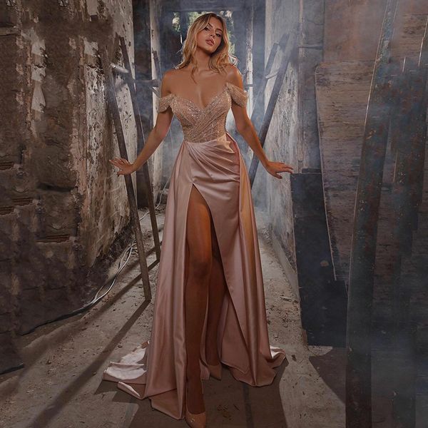 2023 pink mermaid evening dress sequins off the shoulder pleats side split prom party birthday engagement gowns robe de soiree, Black;red
2023 pink mermaid evening dress sequins off the shoulder pleats side split prom party birthday engagement gowns robe de soiree, Black;red