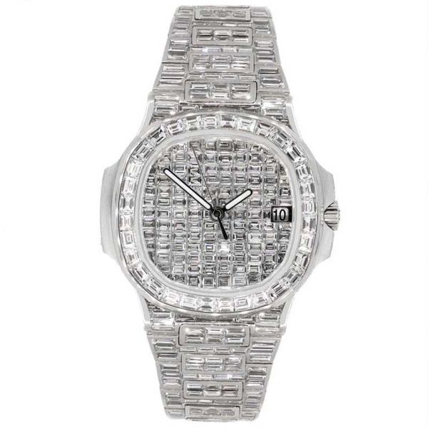 designer watches big version square moissanite stones watch pass test mens diamonds quality automatic movement luxury full iced out sapphire, Slivery;black
designer watches big version square moissanite stones watch pass test mens diamonds quality automatic movement luxury full iced out sapphire, Slivery;black
