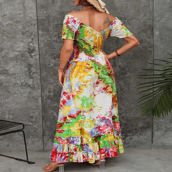 casual dresses french elegant tie-dyeing printed western-style off-shoulder long dress show thin temperament large swing dress t230307, Black;gray
casual dresses french elegant tie-dyeing printed western-style off-shoulder long dress show thin temperament large swing dress t230307, Black;gray