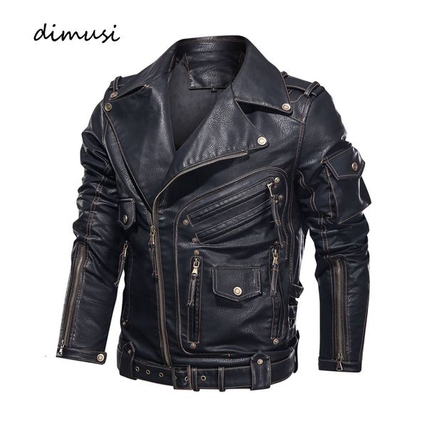 men's leather faux leather dimusi winter mens leather jacket men fashion motorcycle pu leather jacket cool zipper pockets leather coats, Black
men's leather faux leather dimusi winter mens leather jacket men fashion motorcycle pu leather jacket cool zipper pockets leather coats, Black