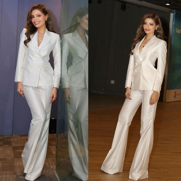 satin 2 pieces women pants suits double breasted prom formal wear tuxedos blazer for wedding jacket and pants, Black;red 
satin 2 pieces women pants suits double breasted prom formal wear tuxedos blazer for wedding jacket and pants, Black;red