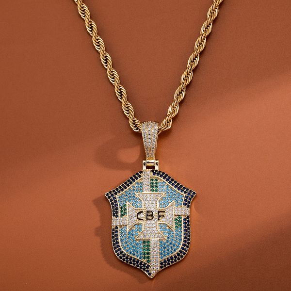 pendant necklaces european and american style golden silver brazil ice cravejado aaa cubic zircon necklace jewelry for gift 230307
pendant necklaces european and american style golden silver brazil ice cravejado aaa cubic zircon necklace jewelry for gift 230307
