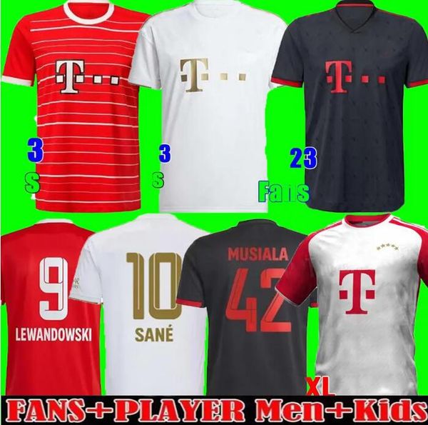 22 23 bayern munich soccer jersey de ligt sane 2022 2023 football shirt hernandez goretzka gnabry camisa de futebol thailand men kids kits k, Black;yellow
22 23 bayern munich soccer jersey de ligt sane 2022 2023 football shirt hernandez goretzka gnabry camisa de futebol thailand men kids kits k, Black;yellow