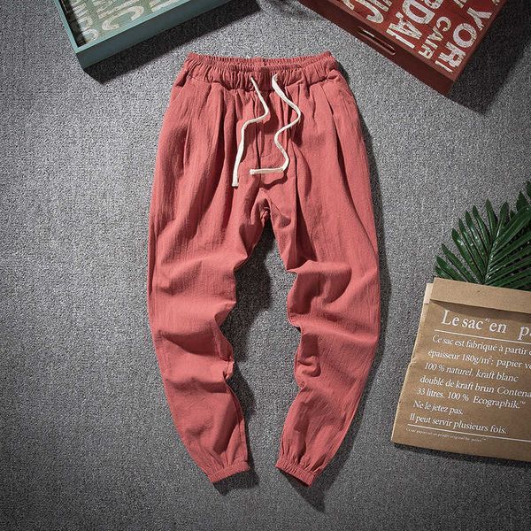 men's pants new mens jogging pants streetwear loose casual cotton linen trouser man 2021 harem pants harajuku oversized men sweatpants, Black
men's pants new mens jogging pants streetwear loose casual cotton linen trouser man 2021 harem pants harajuku oversized men sweatpants, Black
