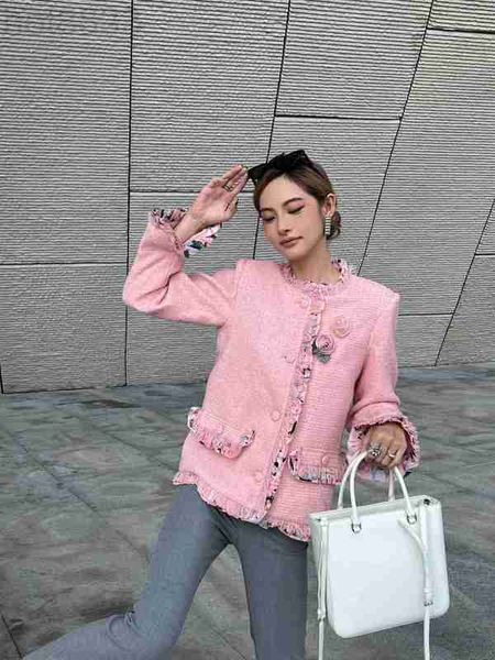 women's jackets designer suit new autumn winter coat tweed casual spring flower down atv7, Black;brown
women's jackets designer suit new autumn winter coat tweed casual spring flower down atv7, Black;brown
