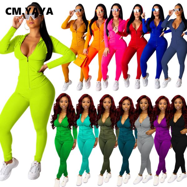 women's two piece pants cm.yaya autumn women solid zipper up long sleeve hooded pencil pants suit two piece set casual sporting tracksu, White
women's two piece pants cm.yaya autumn women solid zipper up long sleeve hooded pencil pants suit two piece set casual sporting tracksu, White