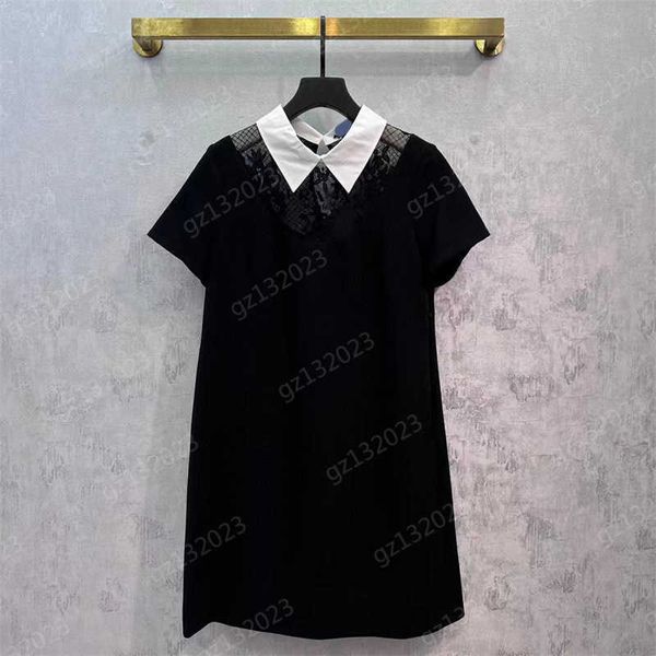 womens dress spliced lapel short sleeve cool dress back neck hollowed out design style casual maxiskit designer women clothing, Black;gray
womens dress spliced lapel short sleeve cool dress back neck hollowed out design style casual maxiskit designer women clothing, Black;gray