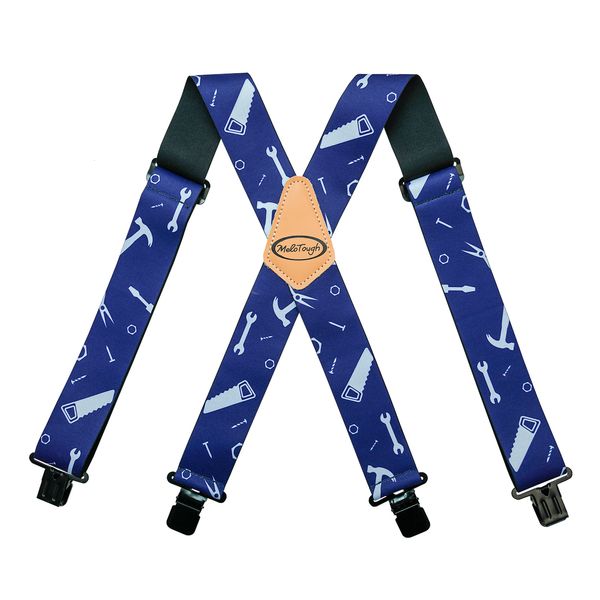 suspenders melotough men's fully elastic 2 inch wide x back heavy duty work tool belt man suspend 230307, Black;white
suspenders melotough men's fully elastic 2 inch wide x back heavy duty work tool belt man suspend 230307, Black;white