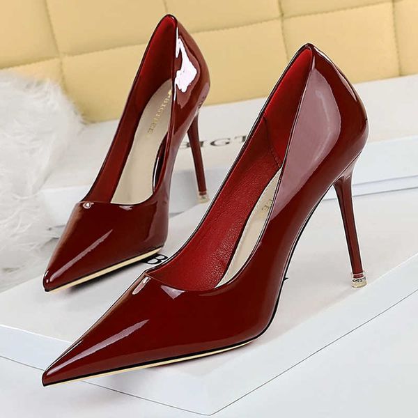 shoes woman pumps patent leather high heels shoes women occupation ol office shoes stiletto women heels plus size 43 230307, Black
shoes woman pumps patent leather high heels shoes women occupation ol office shoes stiletto women heels plus size 43 230307, Black