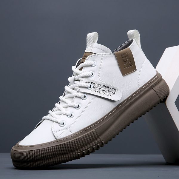 dress shoes leather men's sneakers fashion man flat shoes height increasing shoes lace-up men sneakers for men luxury 230307, Black
dress shoes leather men's sneakers fashion man flat shoes height increasing shoes lace-up men sneakers for men luxury 230307, Black