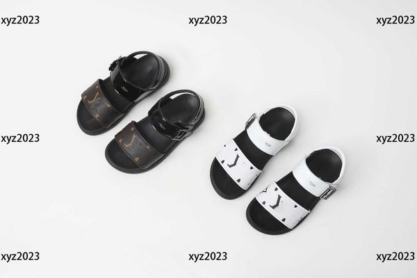 luxury kids sandals baby slippers child shoes classic letter printing summer box packaging children' size 26-35, Black;grey
luxury kids sandals baby slippers child shoes classic letter printing summer box packaging children' size 26-35, Black;grey