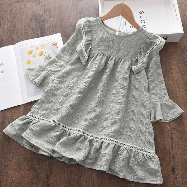 girl's dresses autumn spring baby girls casual dress solid color long sleeve toddler party costumes sweet ruffles clothes princess cute, Red;yellow
girl's dresses autumn spring baby girls casual dress solid color long sleeve toddler party costumes sweet ruffles clothes princess cute, Red;yellow