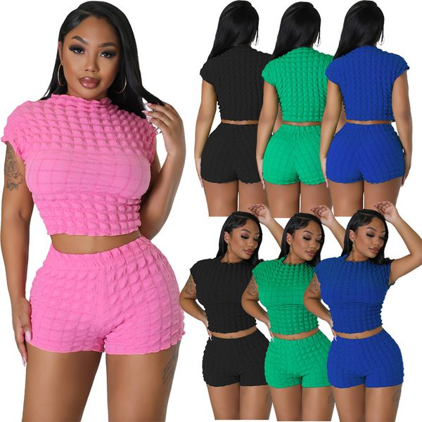 2023 women tracksuits casual 2 piece set short sleeve t-shirts shorts summer jogging suit fashion solid color outfits pullover sportswear dh, Gray
2023 women tracksuits casual 2 piece set short sleeve t-shirts shorts summer jogging suit fashion solid color outfits pullover sportswear dh, Gray