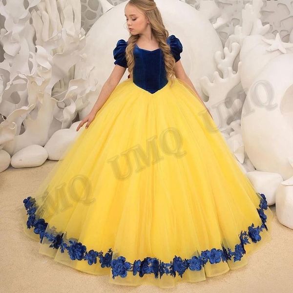 ball gown yellow toddler birthday flower girl dress flowersteen wedding party dresses fashion show first communion, White;blue
ball gown yellow toddler birthday flower girl dress flowersteen wedding party dresses fashion show first communion, White;blue