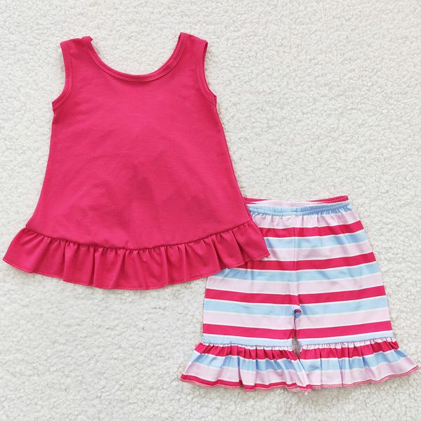 wholesale baby girl clothes summer kids sets fashion solid color toddler girls clothing boutique sleeveless ruffle shorts outfits new, White
wholesale baby girl clothes summer kids sets fashion solid color toddler girls clothing boutique sleeveless ruffle shorts outfits new, White