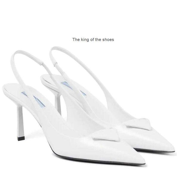 women sandals high heel prax pumps thin heeled brushed slingback 70mm patent leather pointed toe wedding party dress shoes luxury designer, Black
women sandals high heel prax pumps thin heeled brushed slingback 70mm patent leather pointed toe wedding party dress shoes luxury designer, Black