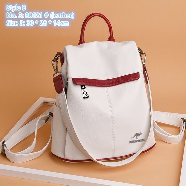 Factory ladies shoulder bag 2 elegant atmospheric pressure flower leather backpack multifunctional anti-theft backpacks retro contrast leather handbag, Black1-80621 # -style 3
Factory ladies shoulder bag 2 elegant atmospheric pressure flower leather backpack multifunctional anti-theft backpacks retro contrast leather handbag, Black1-80621 # -style 3