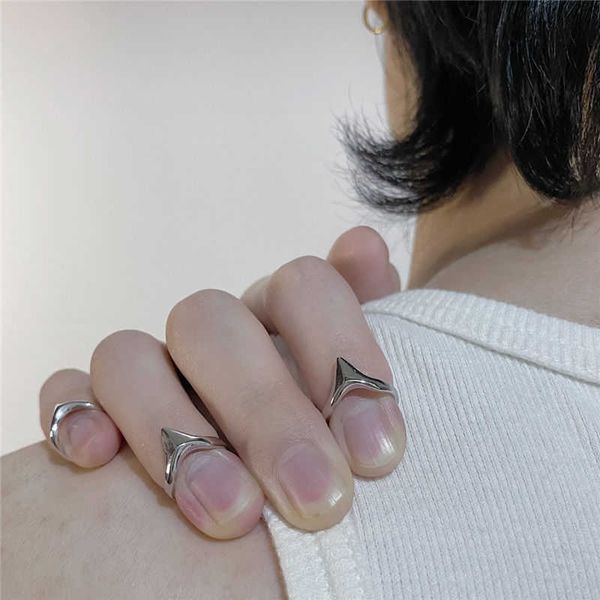 band rings knife edge metal tail ring simple personality cool opening fashion ring for men women girls men party jewelry 2021 new ins aa2303, Silver
band rings knife edge metal tail ring simple personality cool opening fashion ring for men women girls men party jewelry 2021 new ins aa2303, Silver