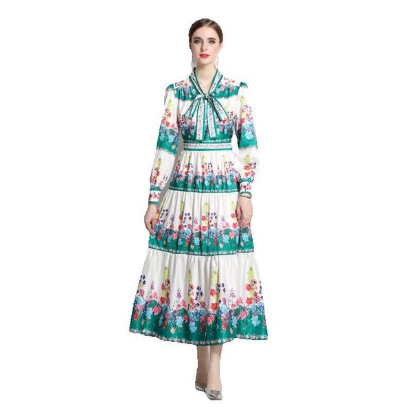 2023 party floral a-line maxi dress bow flowers tie up collar lantern sleeve office ladies shirt dresses women designer print slim loose big, Black;gray
2023 party floral a-line maxi dress bow flowers tie up collar lantern sleeve office ladies shirt dresses women designer print slim loose big, Black;gray