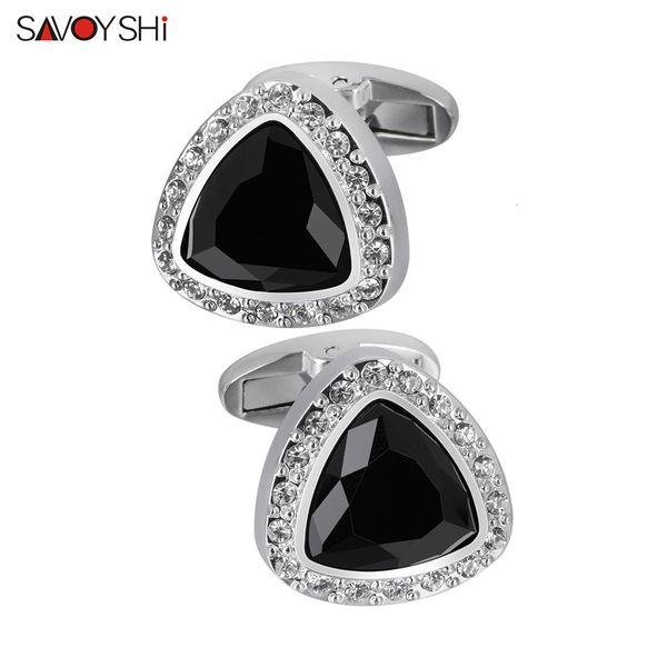 cuff links savoyshi luxury black zircon links for mens shirt s links wedding gift engraving name 230307, Silver
cuff links savoyshi luxury black zircon links for mens shirt s links wedding gift engraving name 230307, Silver