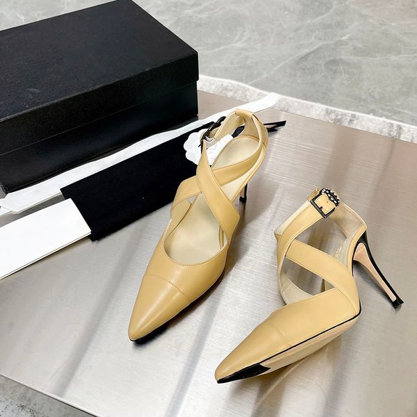 designer womens dress shoes sheep skin slingbacks sandals poined toes stiletto heels height 8cm with strass bow for party wedding shoe slipp, Black
designer womens dress shoes sheep skin slingbacks sandals poined toes stiletto heels height 8cm with strass bow for party wedding shoe slipp, Black