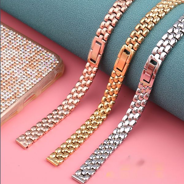 watch bands strap female stainless steel watchband metal bracelet small student watch strap fine 6mm 8mm 10mm 12mm wristband 230307, Black;brown
watch bands strap female stainless steel watchband metal bracelet small student watch strap fine 6mm 8mm 10mm 12mm wristband 230307, Black;brown
