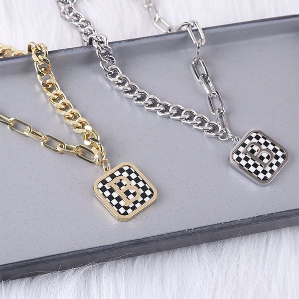 wholesale jewelry square pendant necklace fashion jewelry crystal pendan breastmilk jewelry necklaces designer jewelry b letters checkerboar, Silver
wholesale jewelry square pendant necklace fashion jewelry crystal pendan breastmilk jewelry necklaces designer jewelry b letters checkerboar, Silver