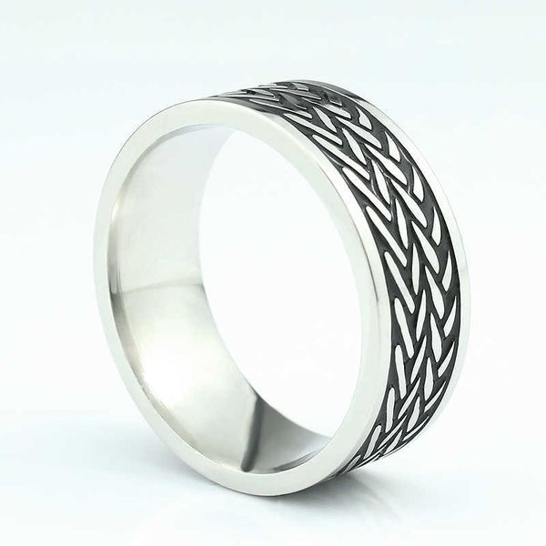 band rings 8mm wide retro style stainless steel mens ring men jewelry party wedding rings aa230306, Silver
band rings 8mm wide retro style stainless steel mens ring men jewelry party wedding rings aa230306, Silver
