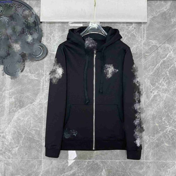 i31v 2023 new men's and women's zipper hoodie fashion brand ch autumn and winter series high street leisure loose s6dg, Black
i31v 2023 new men's and women's zipper hoodie fashion brand ch autumn and winter series high street leisure loose s6dg, Black