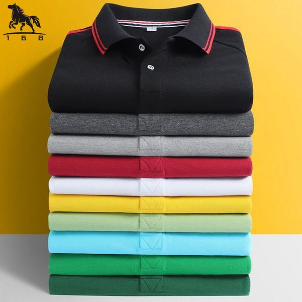 men's polos polo shirt men summer mens short-sleeved polo shirt cotton solid color men's business casual polo shirt2218 230306, White;black
men's polos polo shirt men summer mens short-sleeved polo shirt cotton solid color men's business casual polo shirt2218 230306, White;black