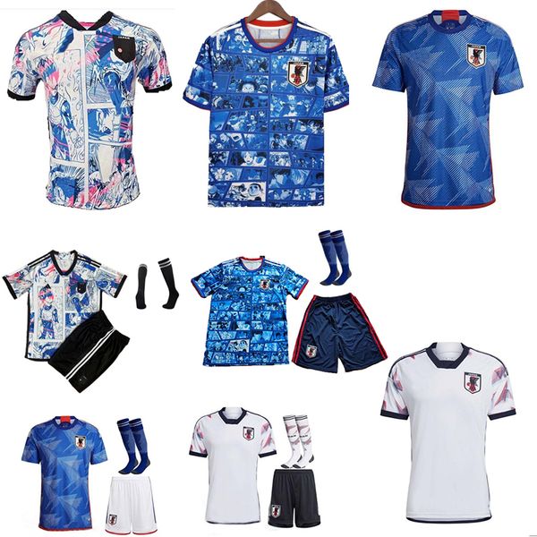 22 2023 japan soccer jerseys kami special cartoon years honda nagatomo okazaki doan tsubasa kamada hasebe men kids kits socks football shirt, Black;yellow
22 2023 japan soccer jerseys kami special cartoon years honda nagatomo okazaki doan tsubasa kamada hasebe men kids kits socks football shirt, Black;yellow