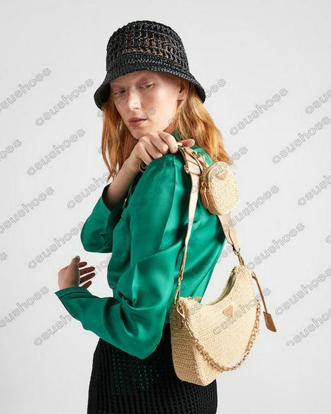 women re 2005 straw chain bags editions designer luxury handbag hobo nylon crossbody bag 2-piece purse mini raffia pouch three in one triang
women re 2005 straw chain bags editions designer luxury handbag hobo nylon crossbody bag 2-piece purse mini raffia pouch three in one triang